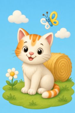 gpt-image-2 · medium output for coloring-magic__cat__tall