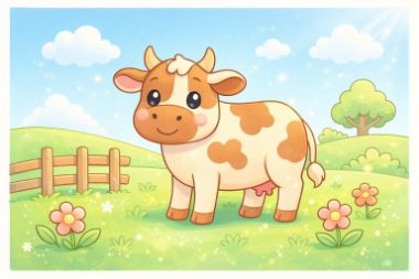 gpt-image-1.5 · medium output for coloring-manual__cow__wide