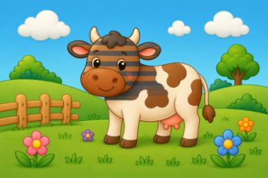 gpt-image-2 · low output for coloring-manual__cow__wide
