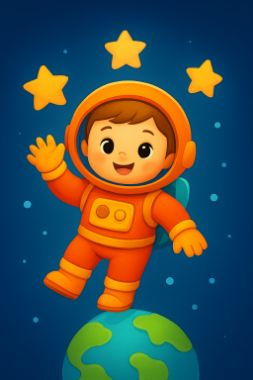 gpt-image-1-mini · medium output for coloring-outline__astronaut__tall