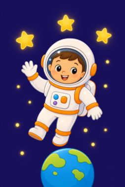 gpt-image-2 · high output for coloring-outline__astronaut__tall