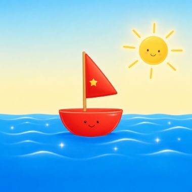 gpt-image-2 · medium output for gen__boat-pond__square