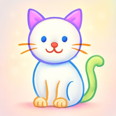 gpt-image-1-mini · low output for line__cat__square