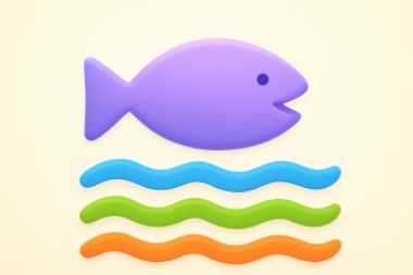 gpt-image-1-mini · medium output for line__fish__wide