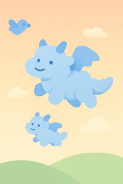 gpt-image-1-mini · medium output for scribble-1color__blue__tall