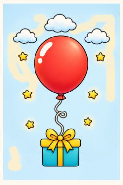 flare · med #1 output for coloring-magic__balloon__tall