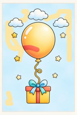 flare · med #2 output for coloring-magic__balloon__tall