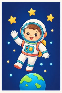 flare · low #1 output for coloring-outline__astronaut__tall