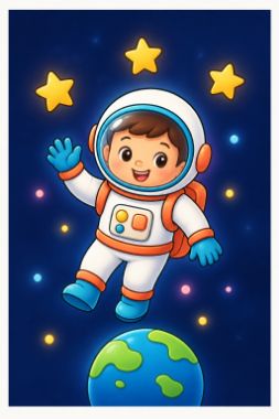 sunburst · low #1 output for coloring-outline__astronaut__tall