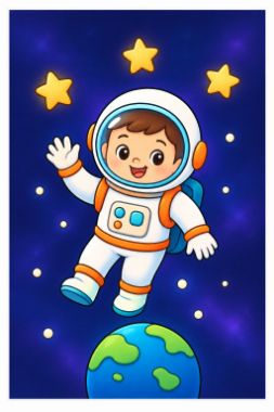 sunburst · low #2 output for coloring-outline__astronaut__tall