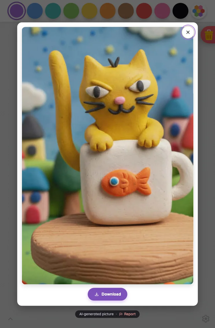 AI result · revealed in light mode at iPad mini 7th Gen (2024) in portrait