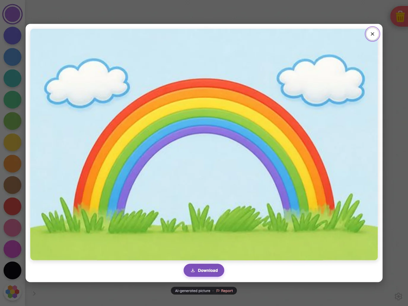 AI result · revealed in light mode at iPad Pro 13-inch (M4) in landscape