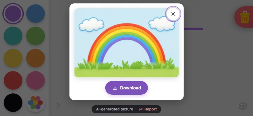 AI result · revealed in light mode at iPhone 13 mini in landscape