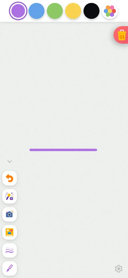 Actions drawer in light mode at iPhone 16 Pro Max in portrait
