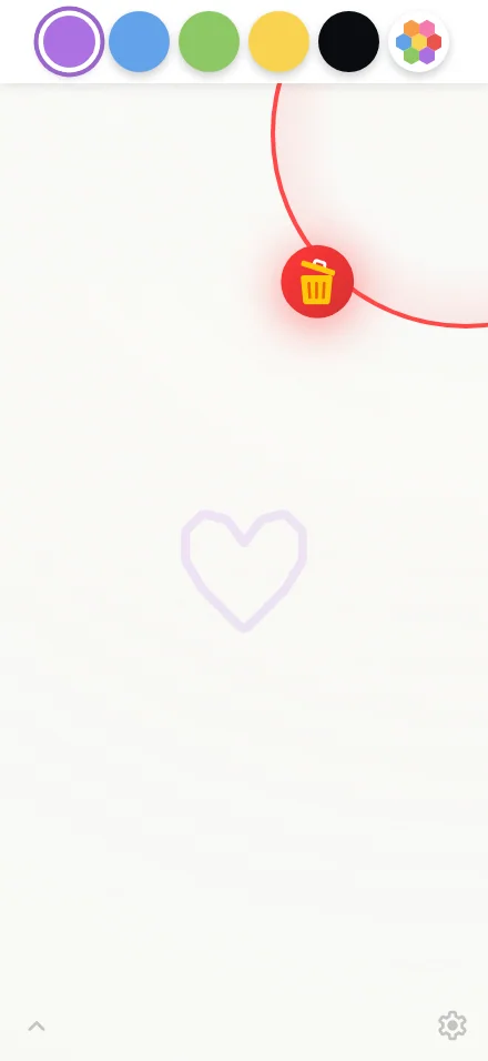 Clear gesture · threshold in light mode at iPhone 16 Pro Max in portrait
