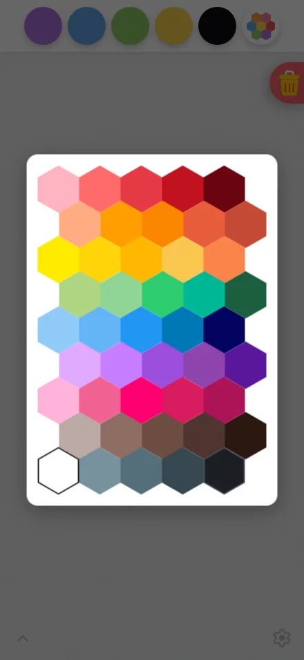 Custom color picker in light mode at iPhone 16 Pro Max in portrait
