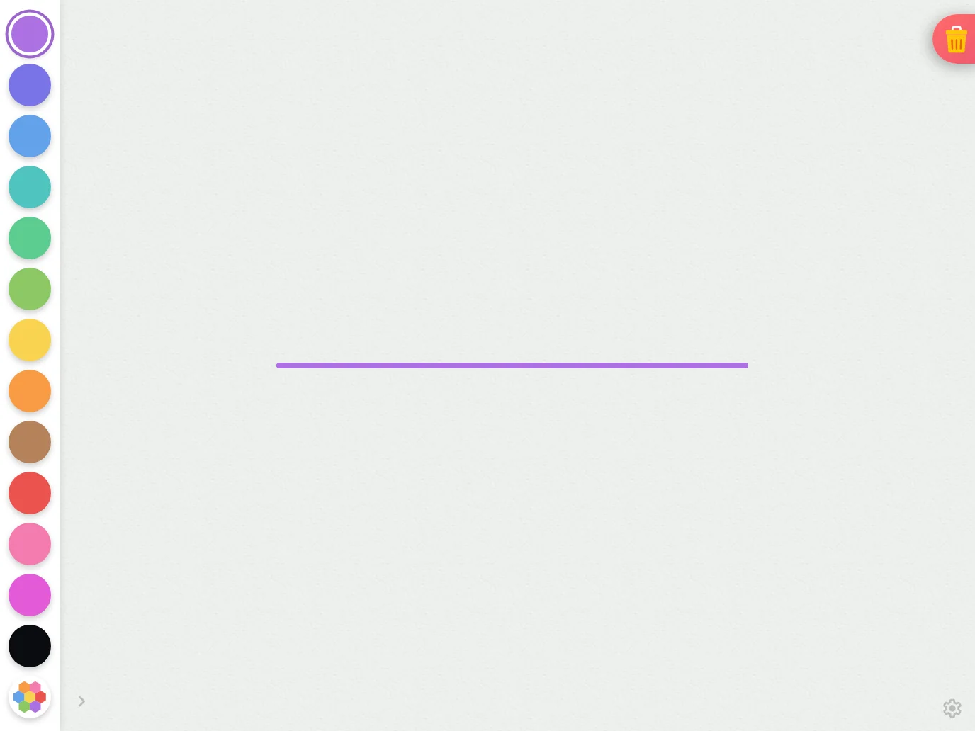 Drawing canvas · ink in light mode at iPad Pro 13-inch (M4) in landscape