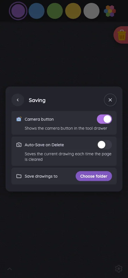 Settings · Saving in night mode at iPhone 16 Pro Max in portrait