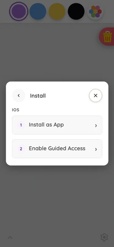 Settings · Install in light mode at iPhone 13 mini in portrait