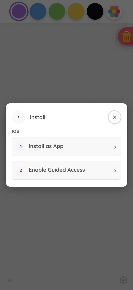 Settings · Install in light mode at iPhone 16 Pro Max in portrait